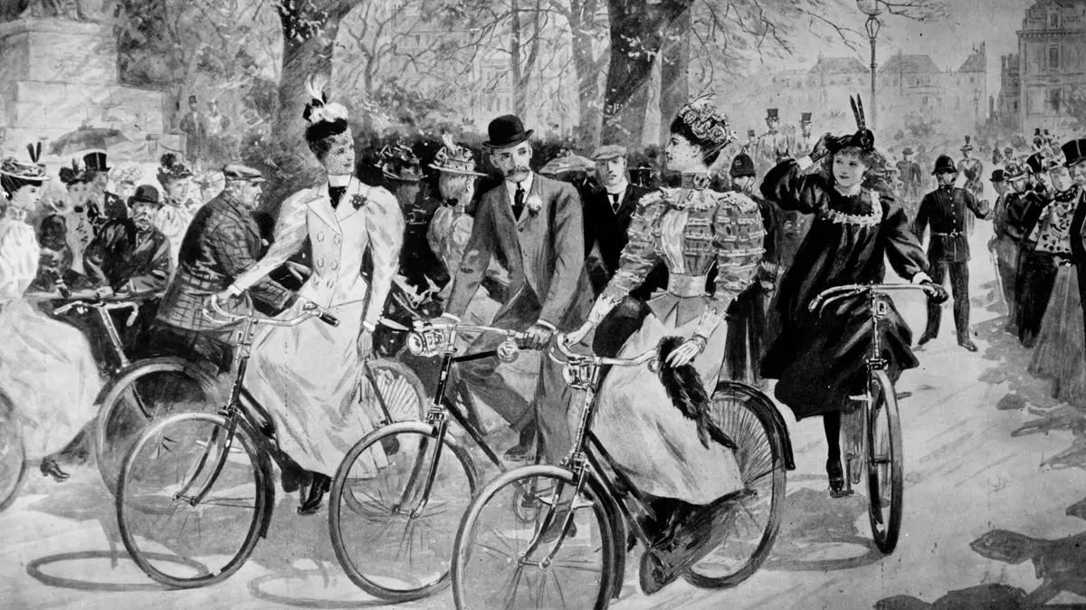 Cycling notes: snobbery, female riders and dispensing with a brake – archive, 1895